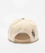 Ninth Hall A Frame Cross Natural & Camo Snapback Hat