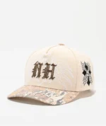 Ninth Hall A Frame Cross Natural & Camo Snapback Hat