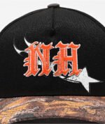 Ninth Hall A Frame Star Black & Camo Snapback Hat
