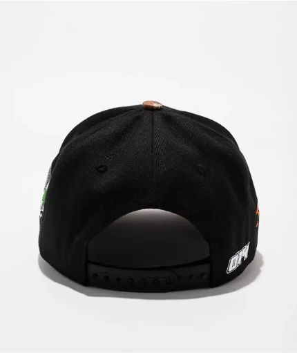 Ninth Hall A Frame Star Black & Camo Snapback Hat