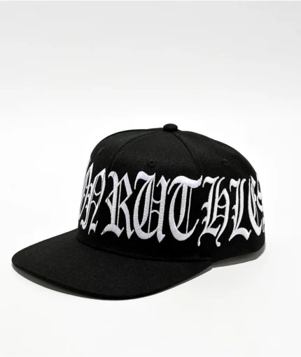 Ninth Hall Ruthless High Profile Black Snapback Hat
