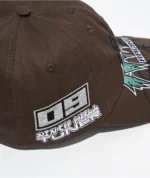 Ninth Hall Serviced Brown Strapback Hat