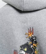 Ninth Hall Fundamentals Tattoo Flash Hoodie Grey