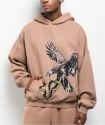 Vulture Ninth Hall Brown Hoodie