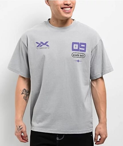 Ninth Hall Import Nights Vintage Grey T-Shirt